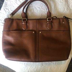 Cole Haan Leather Briefcase Style Bag